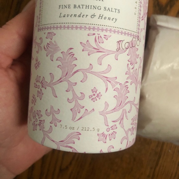 lollia relax fine bathing salt 7.5oz lavender and honey - Picture 2 of 7